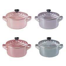 Le Creuset Mini Cocotte Set 4 - Couleurs Rose